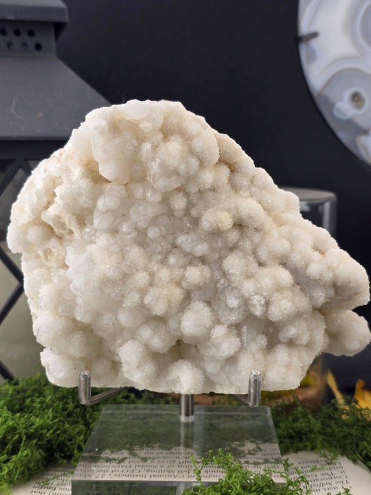 Calcite covered Candle Quartz
