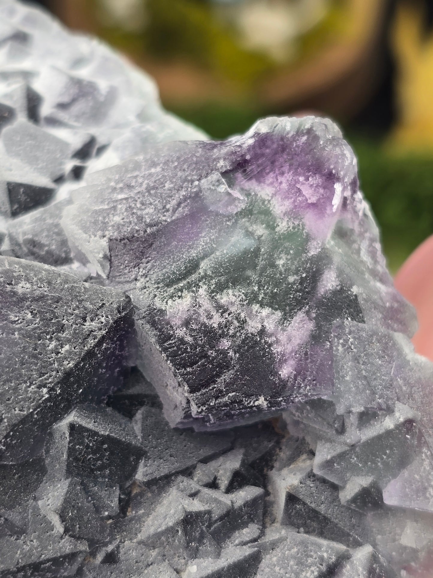 Octahedral Fujian Fluorite