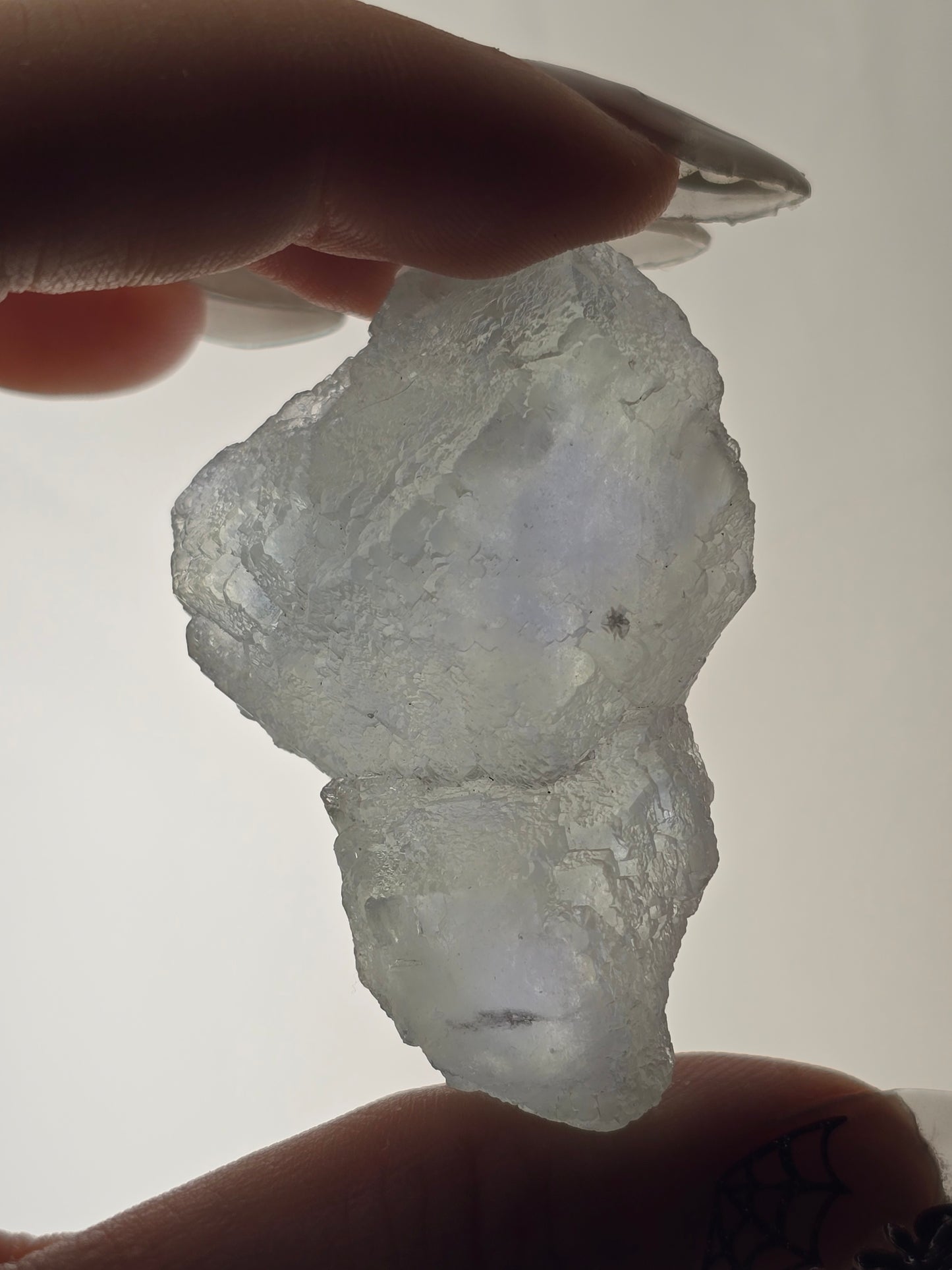 Fujian Stepped Fluorite w/ Blue Phantoms