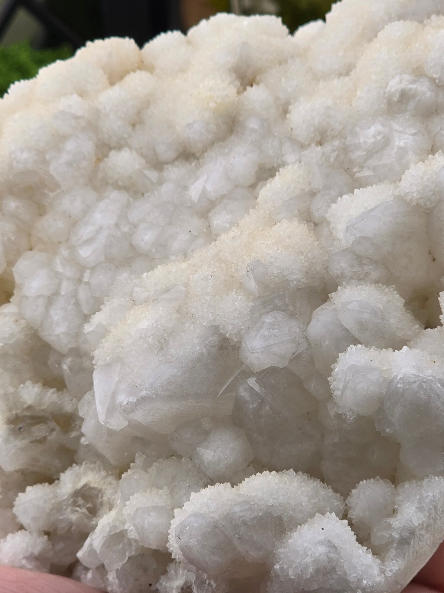 Calcite covered Candle Quartz