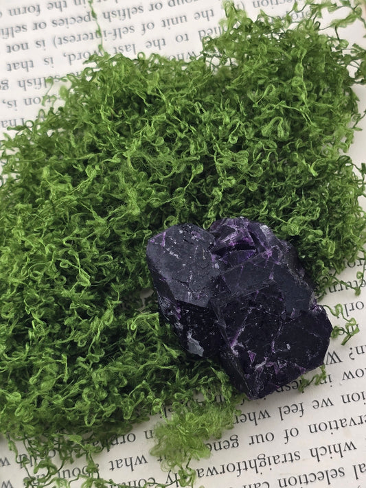 Purple Cubic Fluorite