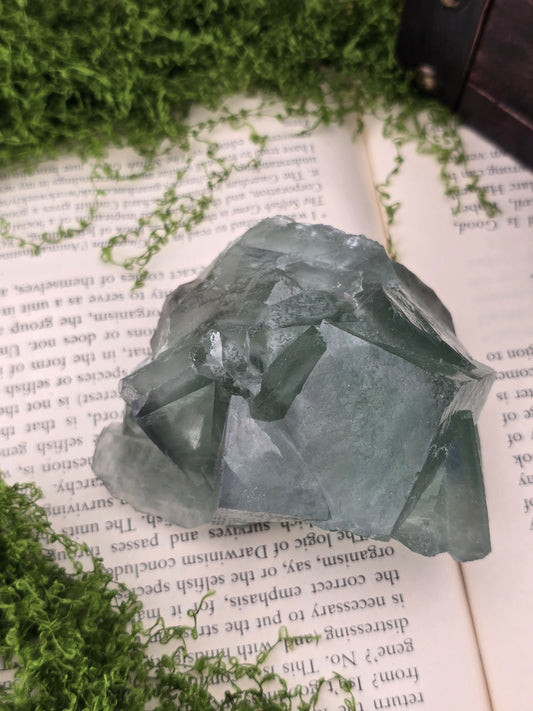 Chunky Cubic Daye Fluorite