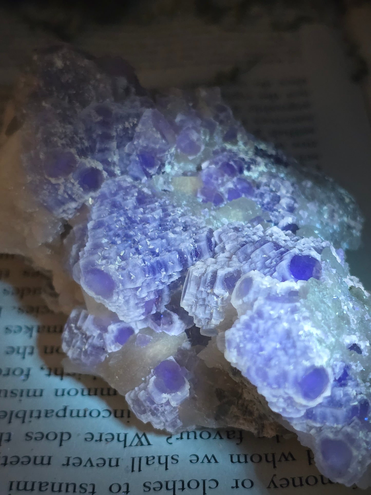Devils Eye Stepped Fluorite