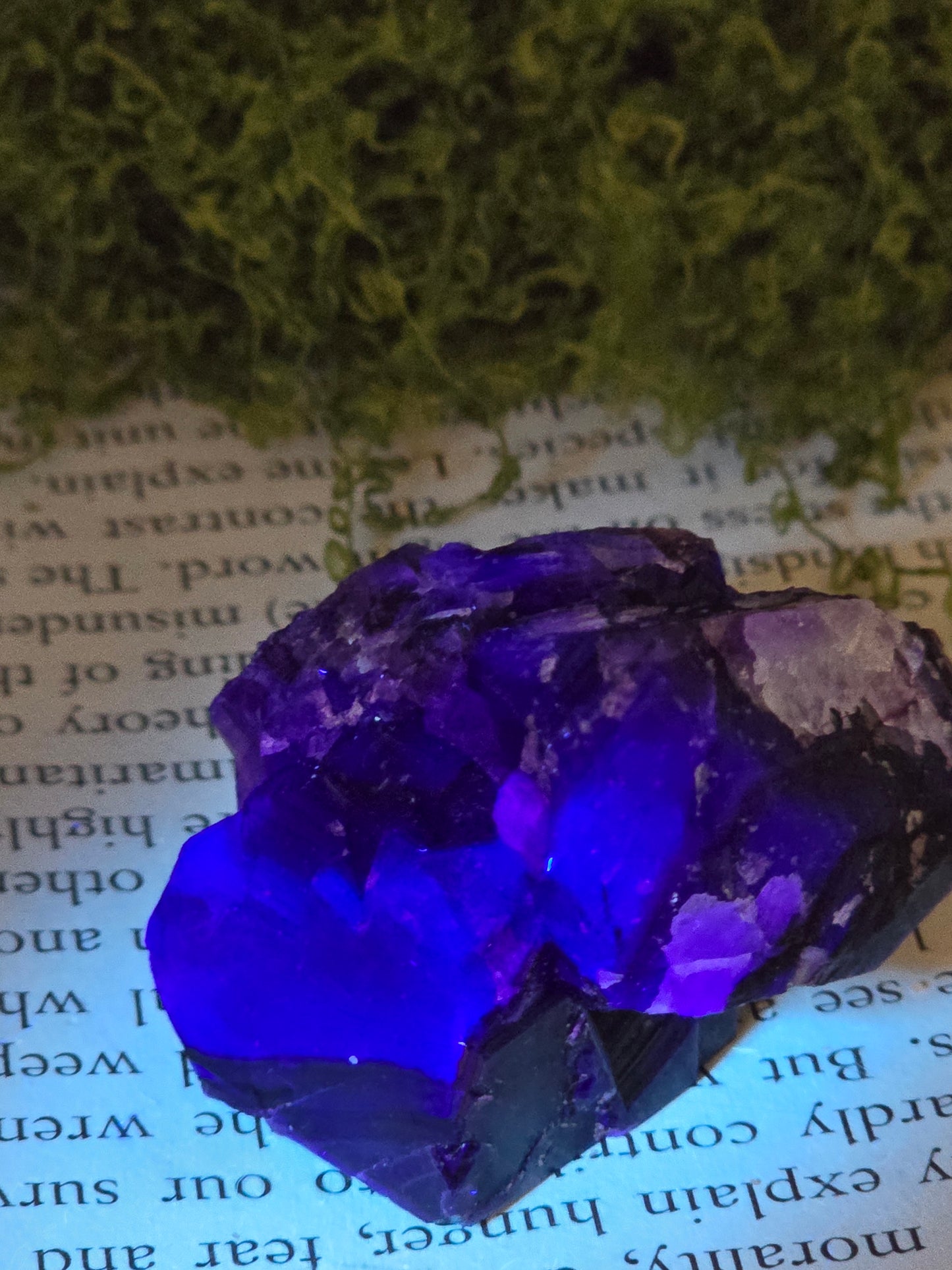 Purple Cubic Fluorite