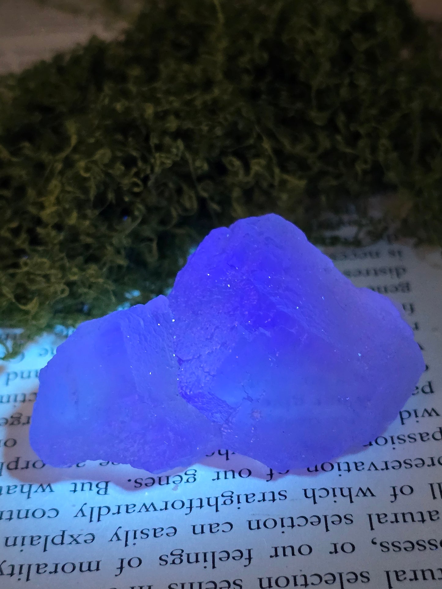 Fujian Stepped Fluorite w/ Blue Phantoms